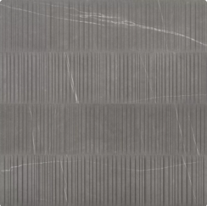 Parallelo Deco Matte Porcelain Tile in Argent - porcelain tile